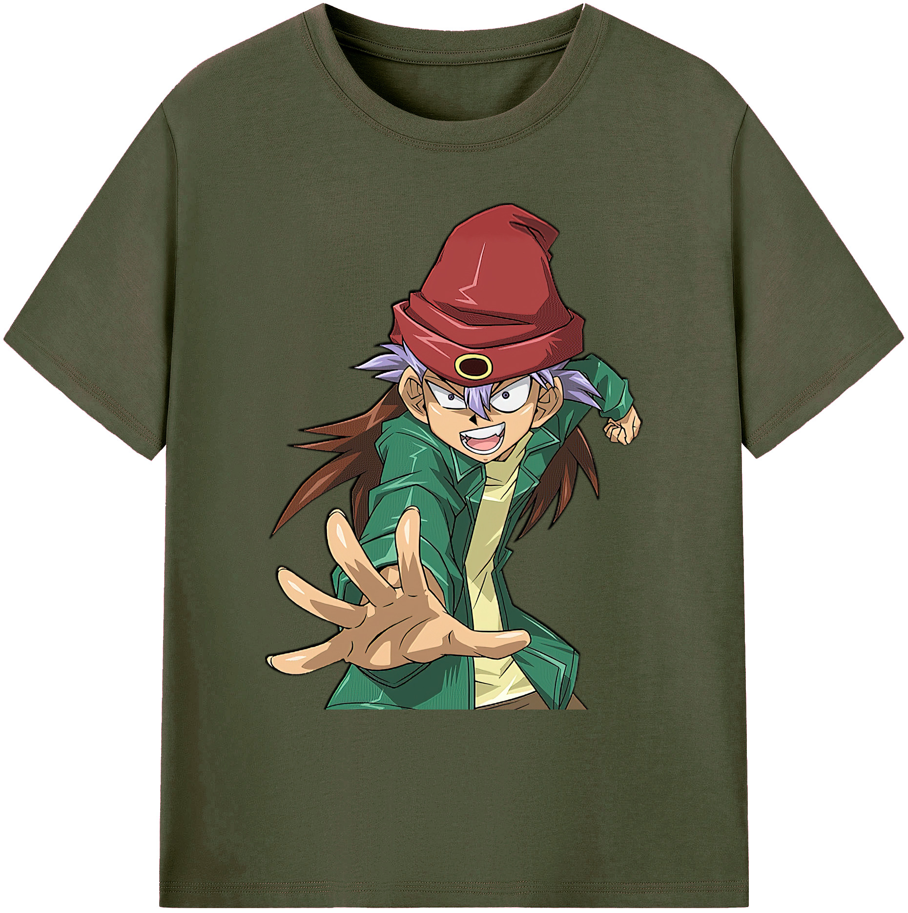 （画像用） 遊☆戯☆王 Yu-Gi-Oh! 綿100％ メンズ半袖Tシャツ｜肌触りやわらか＆通気性